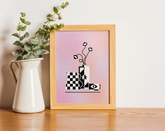 The Little Break - Illustration A5 - Poster - Print - Print