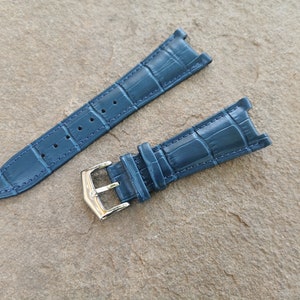 Leather Strap for Patek Philippe Nautilus 5711/5712g/5726/5727/5980 25x13mm