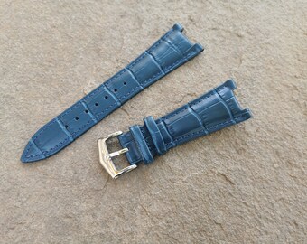 Cinturino in pelle per Patek Philippe Nautilus 5711/5712g/5726/5727/5980 25 x 13 mm