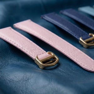 Cartier Tank Solo Pink Strap - Etsy display picture 1