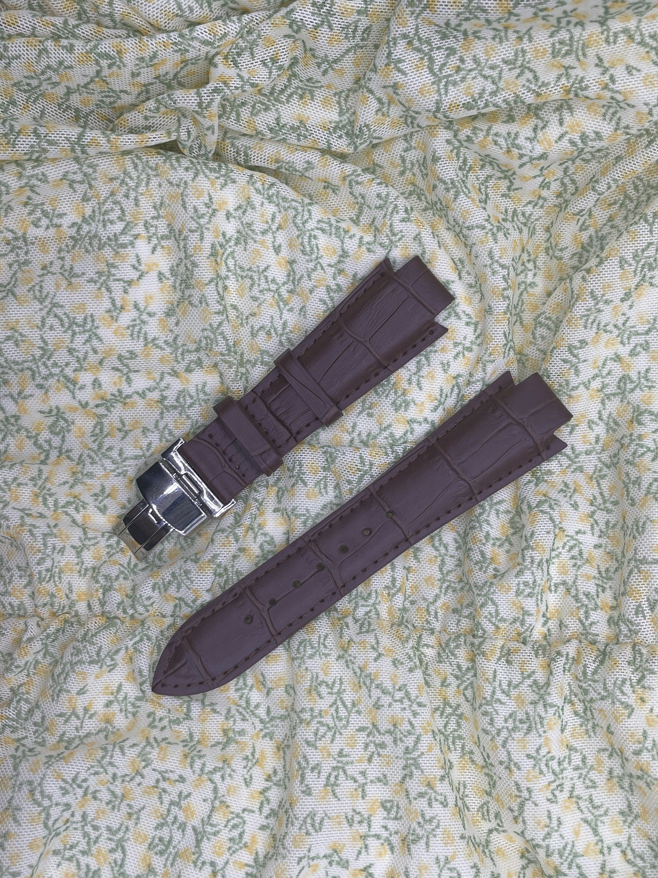 Strap Replacement for Tissot T60 L875/975K Leather Watch Watch Strap