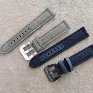 Canvas Strap for Panerai  20/22/24mm