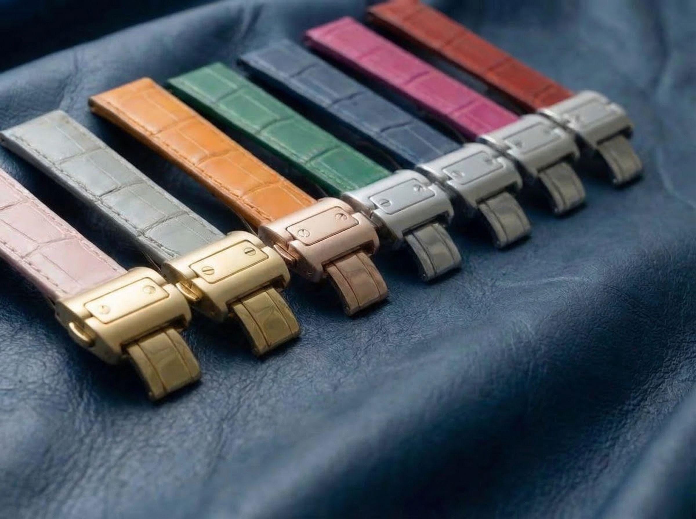 Cartier ストラップ Santos de cartier rubber strap - Etsy 日本