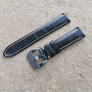 Leather Strap for Panerai Watch 20/22/24/26mm