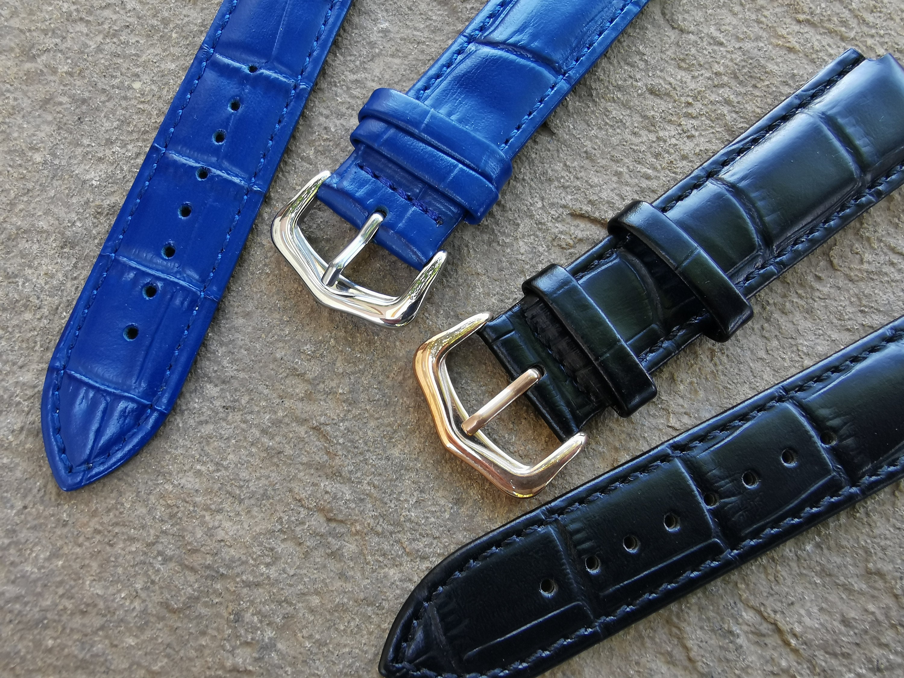 Leather Strap for Cartier Blue Balloon
