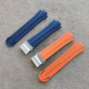 Rubber Strap for Oris Aquis 24-12mm