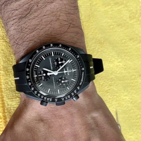 Omega MoonSwatch - Bracelet de montre cuir Mission to