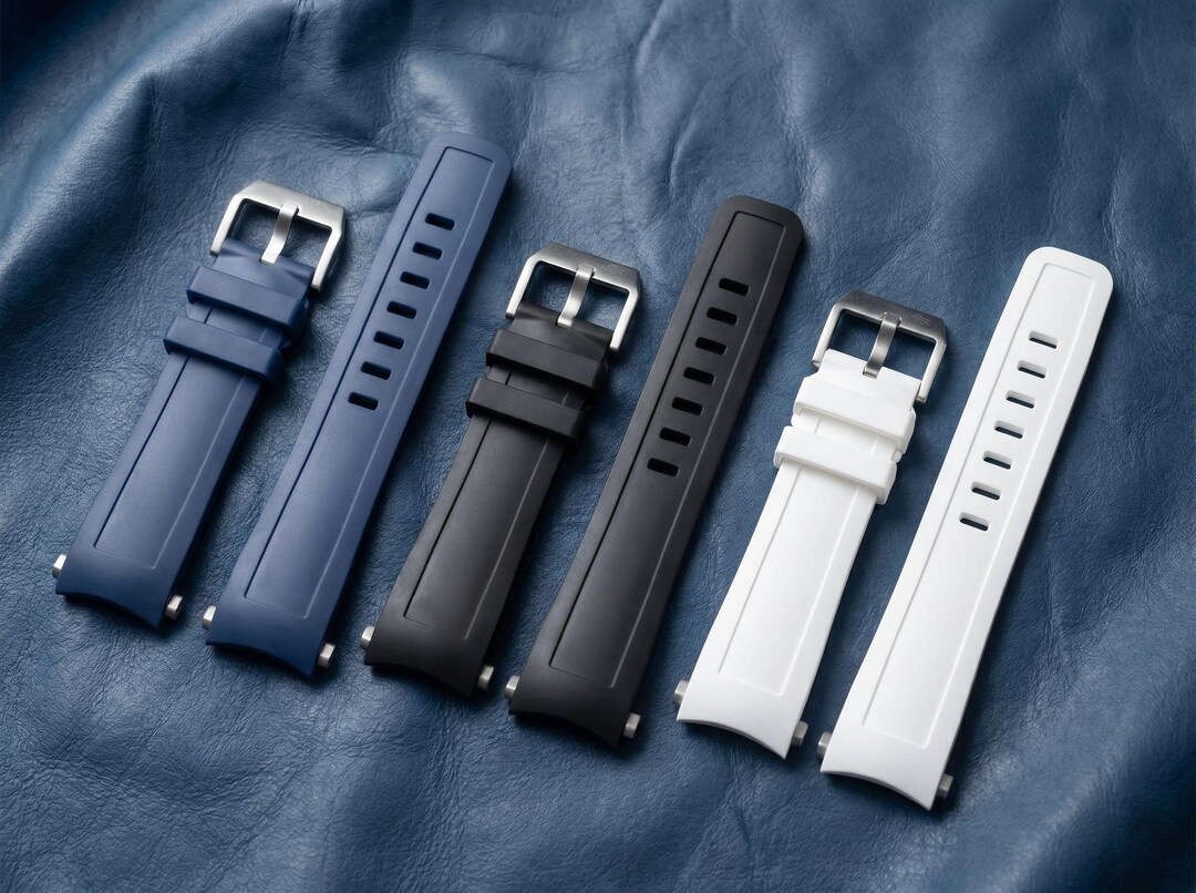 Fkm Rubber Strap for IWC AQUATIMER Series Watch IW356802/376705