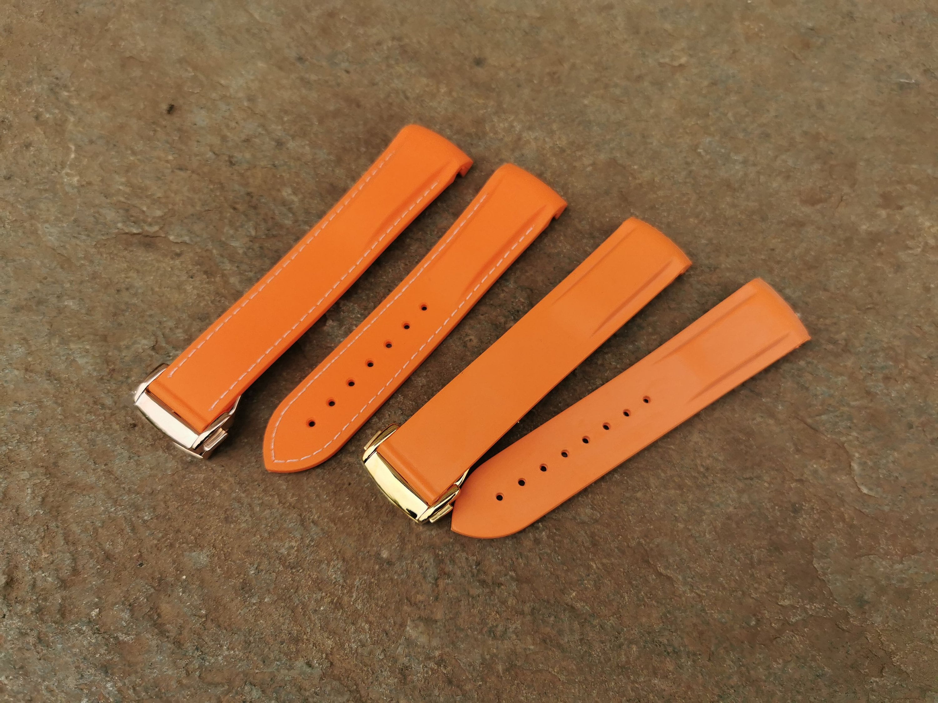 Rubber Strap for Omega Seamaster 300m Speedmaster 18/19/20/21/22mm