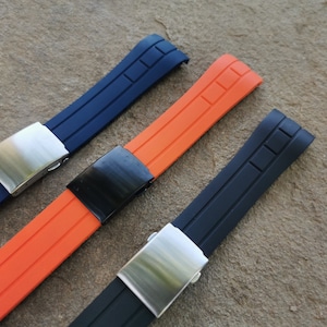 Rubber Band for Mido Multifort/Helmsman M005 Seies 22/23mm
