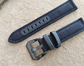 パネライ オフィチネ ウォッチ用ラバーストラップ - 20/22/24/26 mm