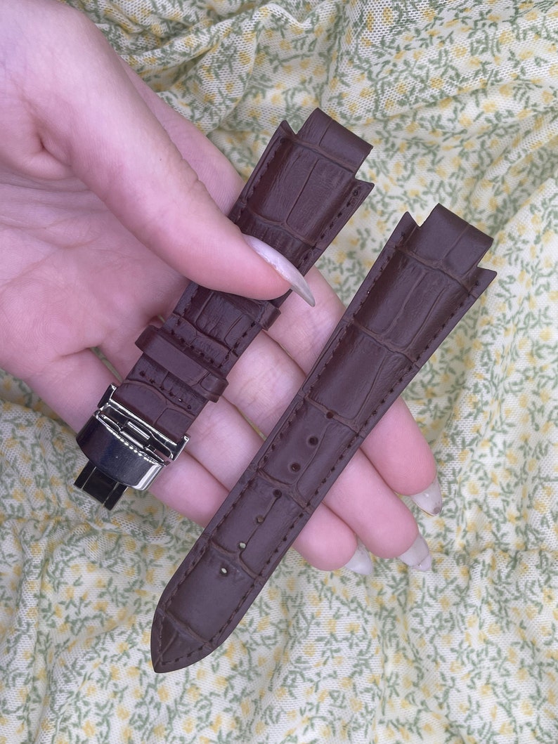 Strap Replacement for Tissot T60 L875/975K Leather Watch Watch Strap