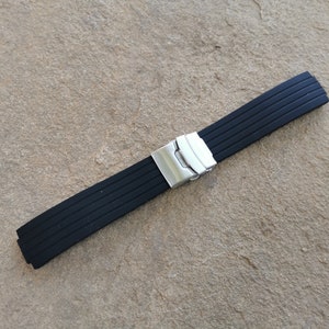 Silicone Rubber Strap for Oris Aquis Diver Watch Band