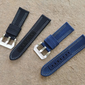 Canvas Strap for Panerai 00984 985 Luminor 24/26mm