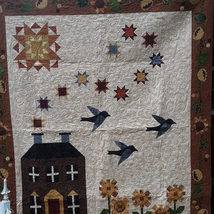 Quilt, quilted throw