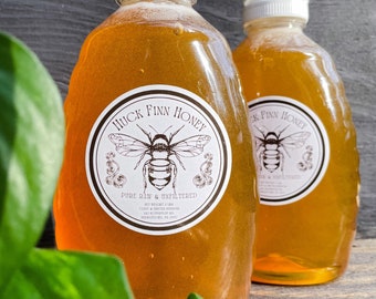 TWO PACK - 2 LBS Raw Local Honey Pure + Unfiltered