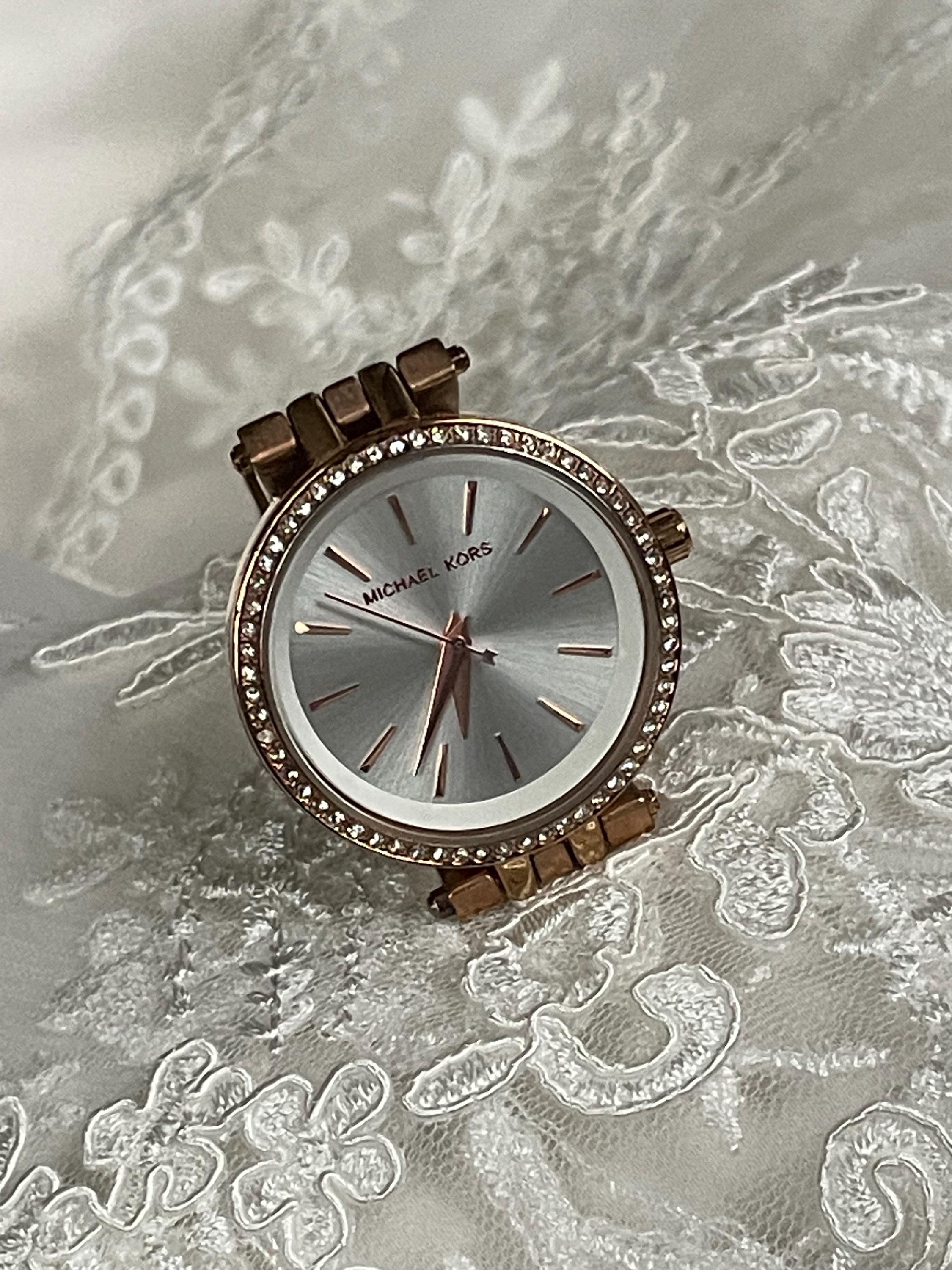 michael kors ladies dress watch Elegant 1990 Vintage Quartz Rose Gold Color Case, Vintage Women Quartz Cocktail Watch, Watch Ladies Gift fall sweater