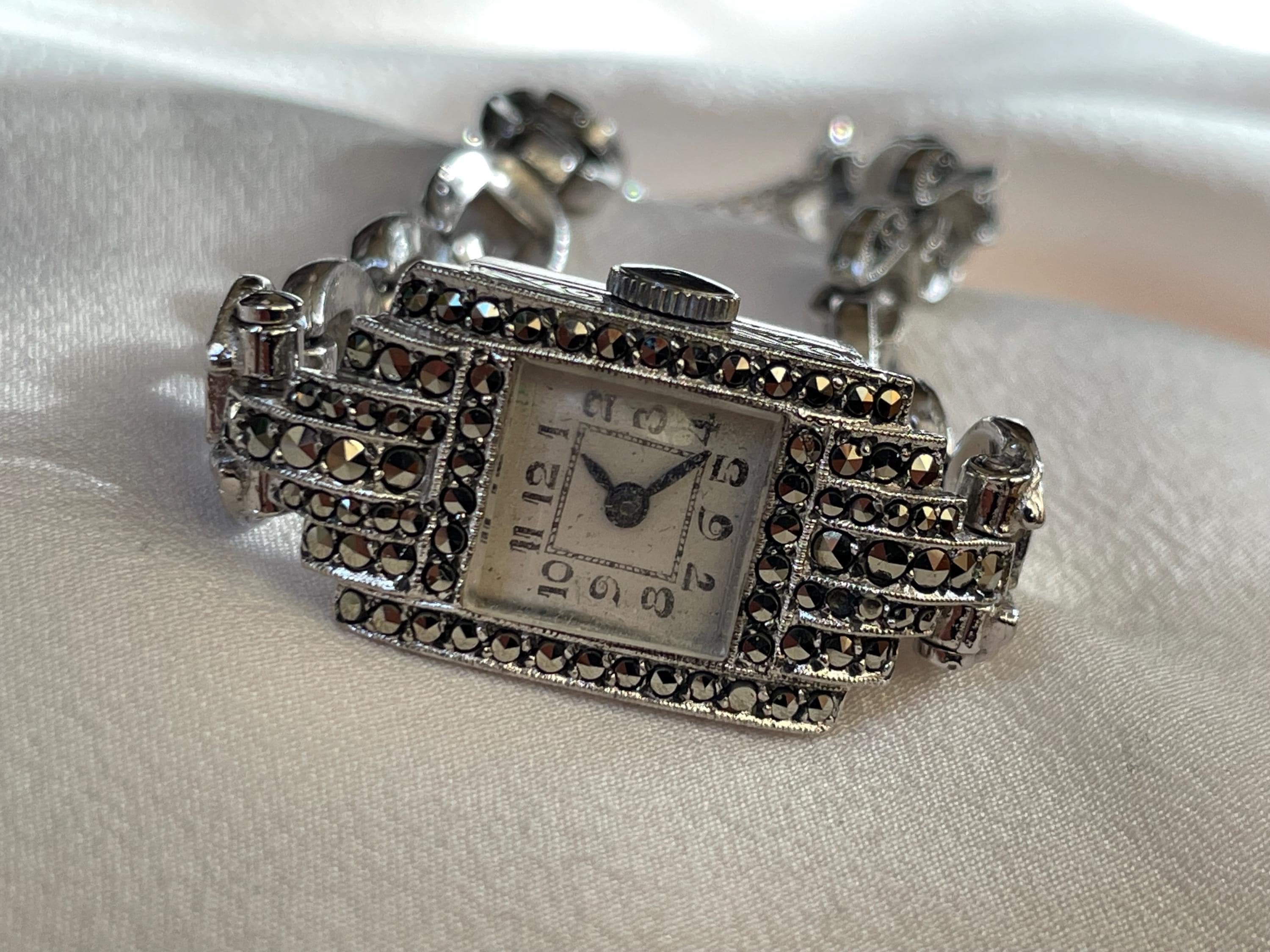 Marcasite watch - Etsy 日本