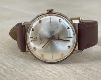 Alte Uhren Reinigen 1960 Schweizer Vintage Mechanische Herren - Main Image