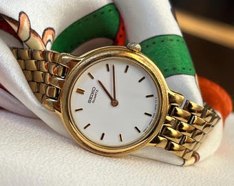 ヴィンテージ 1980年代 セイコー レディース クォーツウォッチ