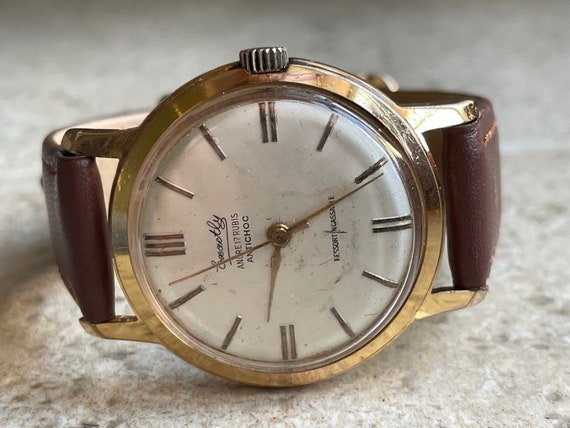 1960 Swiss Vintage Mechanical Men s Wristwatch Exactly Golden Color Case Men s Mechanical Watch Swiss Retro Watch Men s Gift Mens Watch Etsy Canada