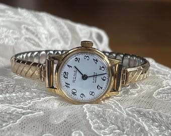 Vintage Lausanne Goldtone Ladies Mechanical Wind Watch Swiss  display picture 1