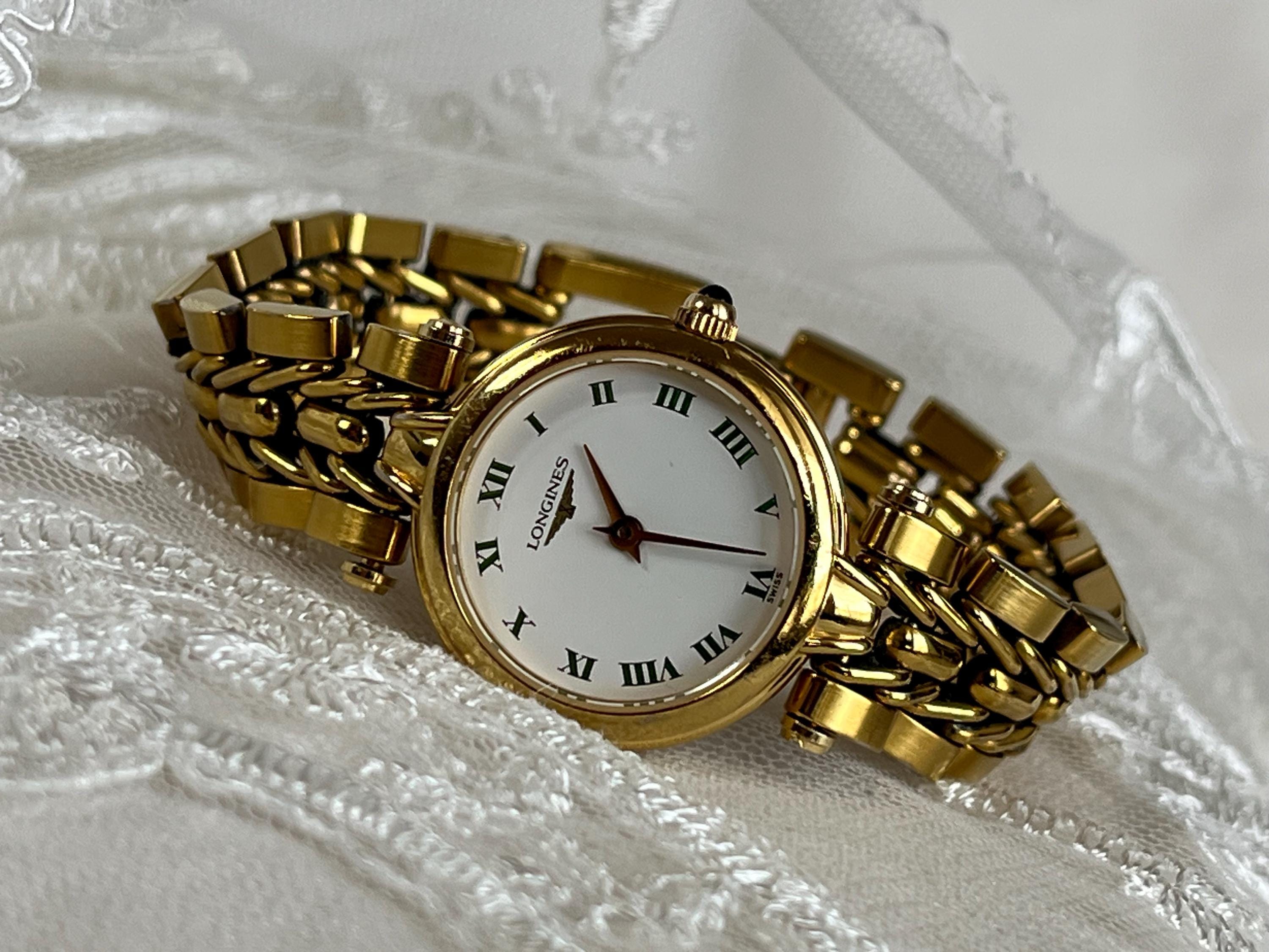 ORIENT/LONGINES/SEIKO　ヴィンテージ　レディース腕時計 Stunning 1980's Vintage Swiss Small Quartz Golden Tone Stainless