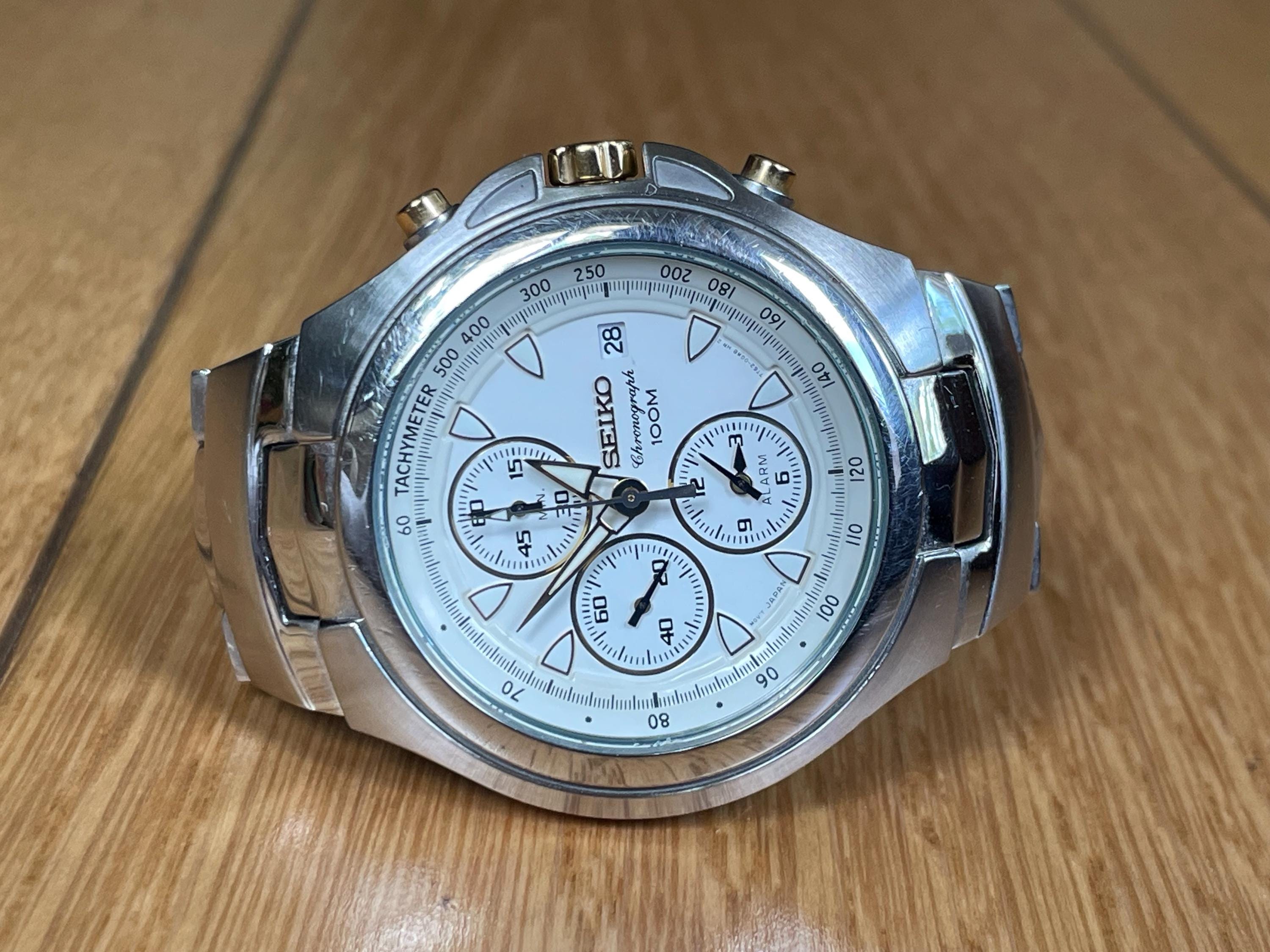 Seiko 7t62 Watch - Etsy