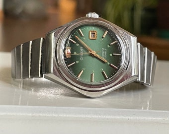 Orient HAND-WOUND LADIES WRISTWATCH JAPAN MADE 70S VINTAGE ROUND SILVER‎ DIal Orient | Accessories | Handwound Ladies Wristwatch Japan  main image 3