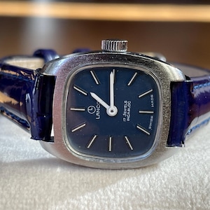 Elegante orologio da donna svizzero vintage anni '70 Lanco con cassa color argento, orologio da donna vintage, orologio da donna svizzero regalo