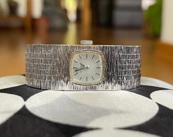 ヴィンテージ スターリング シルバー マーカサイト ウォッチ