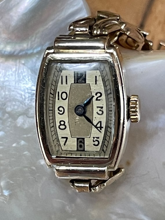 Elegant 1950’s Vintage Swiss made gold plated lad… - image 7