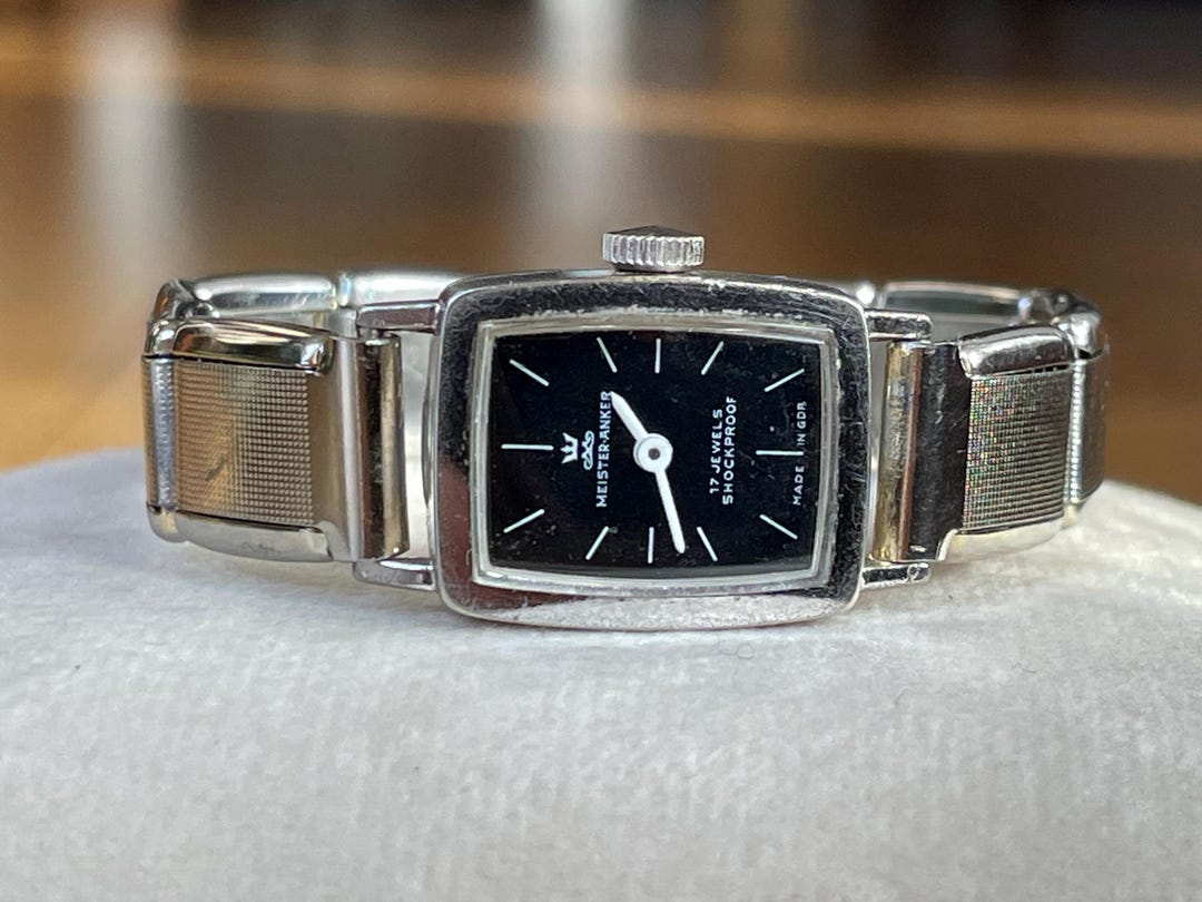 17 Rubis Meister Anker Uhr Wert Elegante 1970er Vintage 17 Jewels