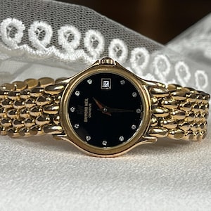 Raymond Weil Gold-Tone Women\'s Bracelet Watch with Diamond Style Accents Our Raymond Weil Toccata watch embraces a chic square  main image 3