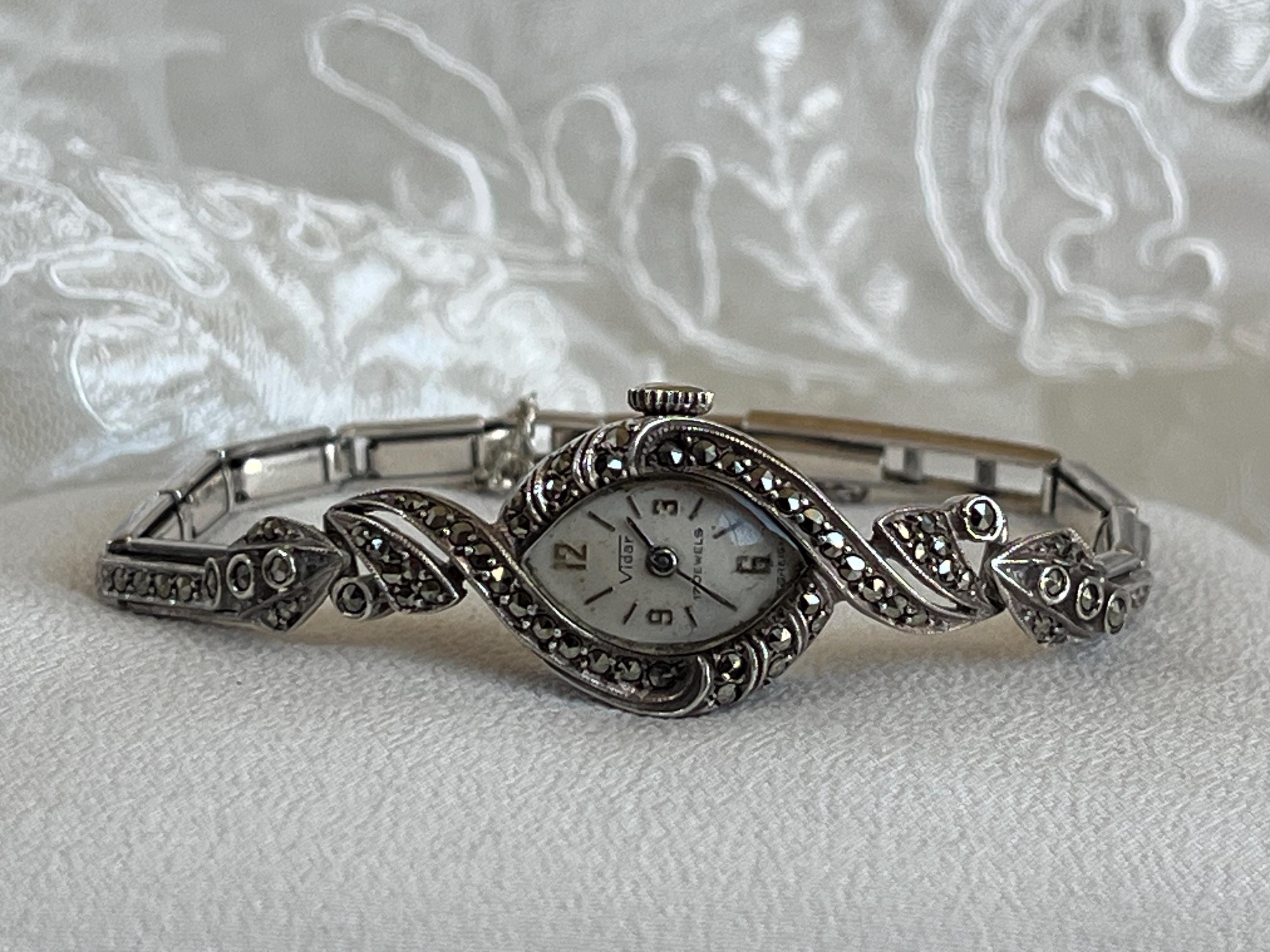 Vintage sterling silver ladies watch - Etsy 日本