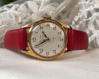 Vintage TOSCA Ladies Windup Cocktail Watch 1960'S Swiss Made 17