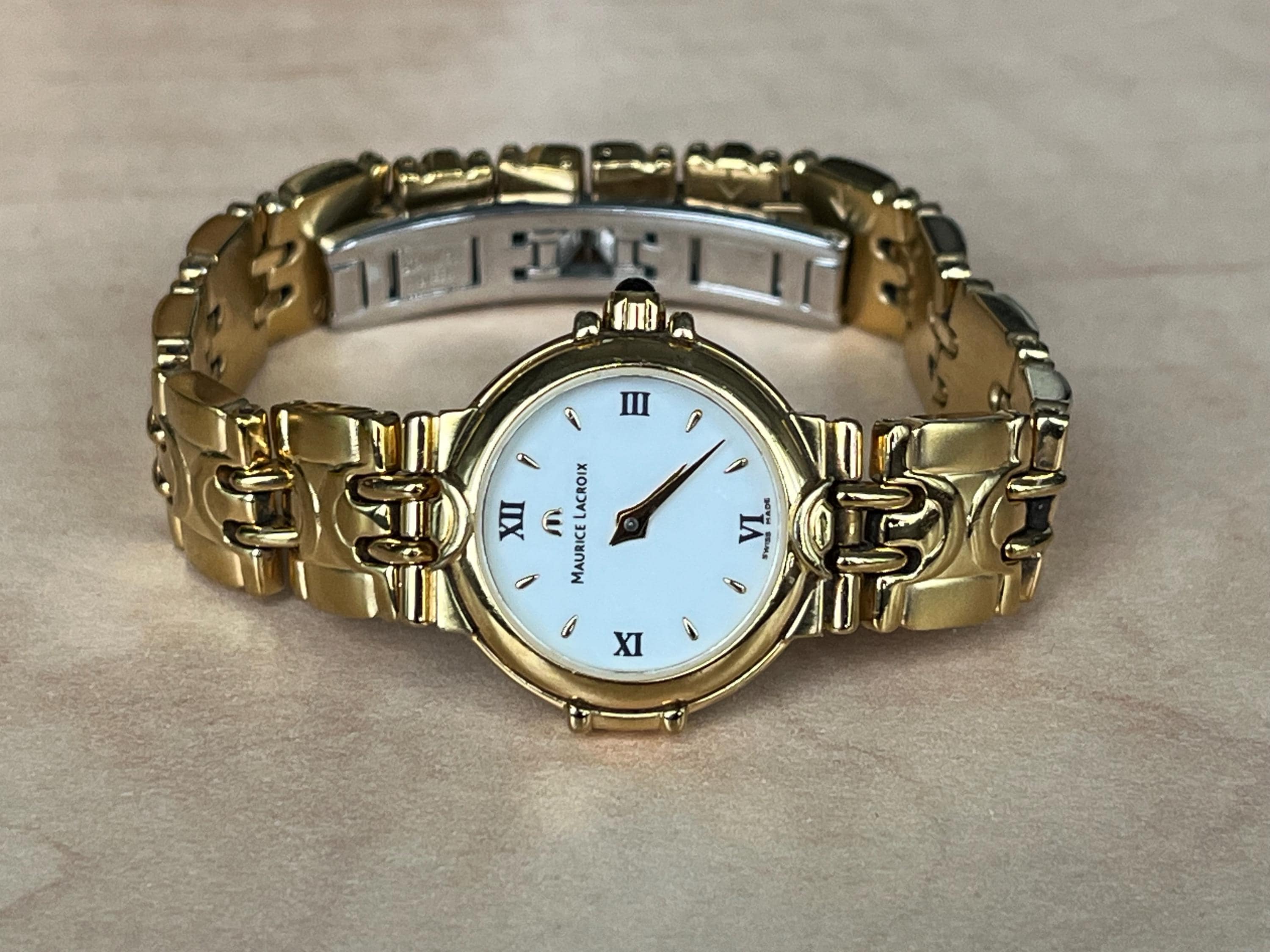 美品 Maurice Lacroix quartz Women's watch Stunning 1980's Vintage Swiss Small Quartz Ladies Dress Watch