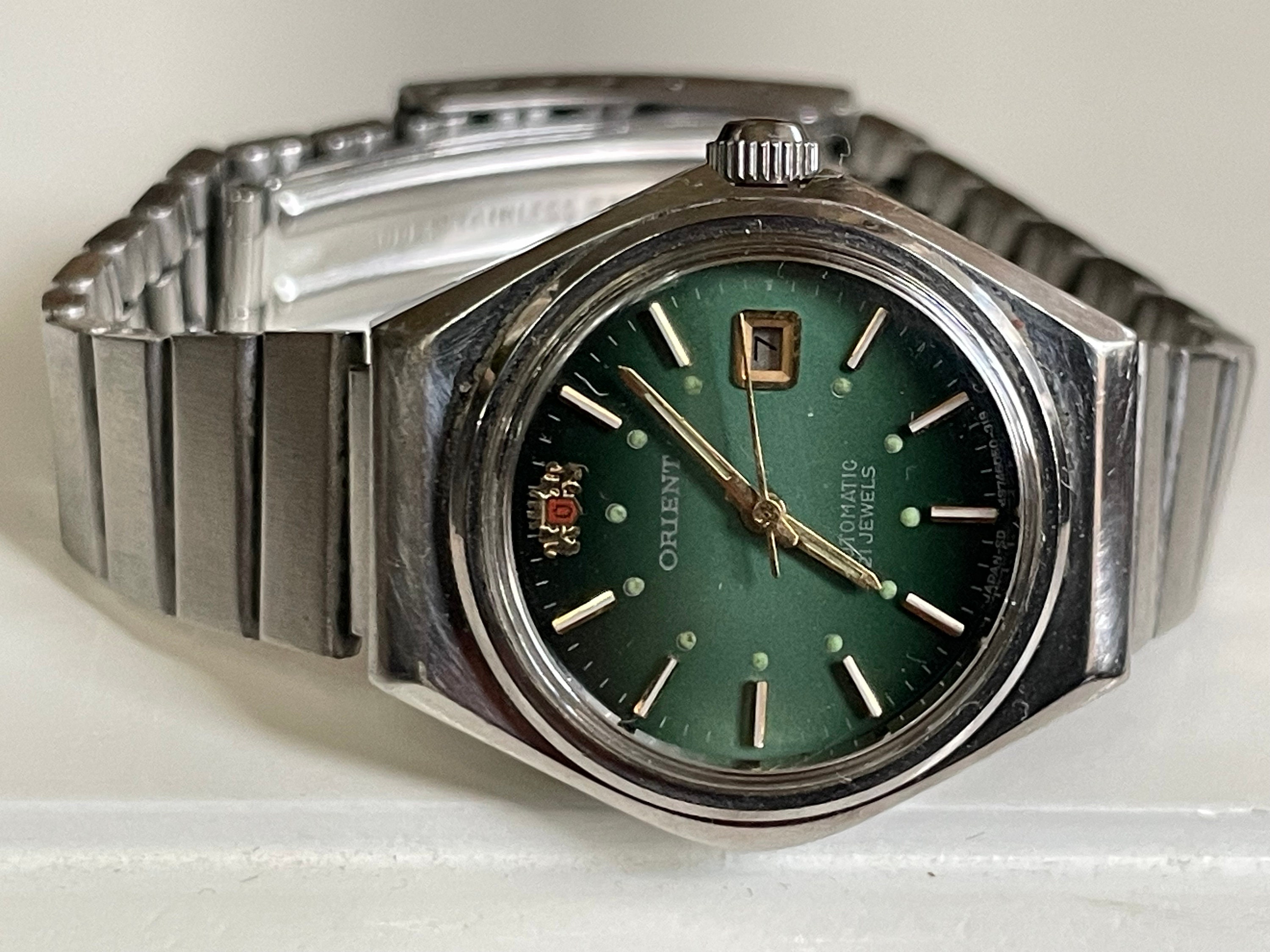 Vintage 1970 Japanese Ladies Wristwatch Orient Automatic 21 Vintage 1970 Japanese Ladies Wristwatch Orient Automatic 21