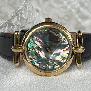 Vintage Ladies Abalone dial Fossil Fossil | Accessories | Vintage Fossil Ladies Watch Gold Tone  main image 2
