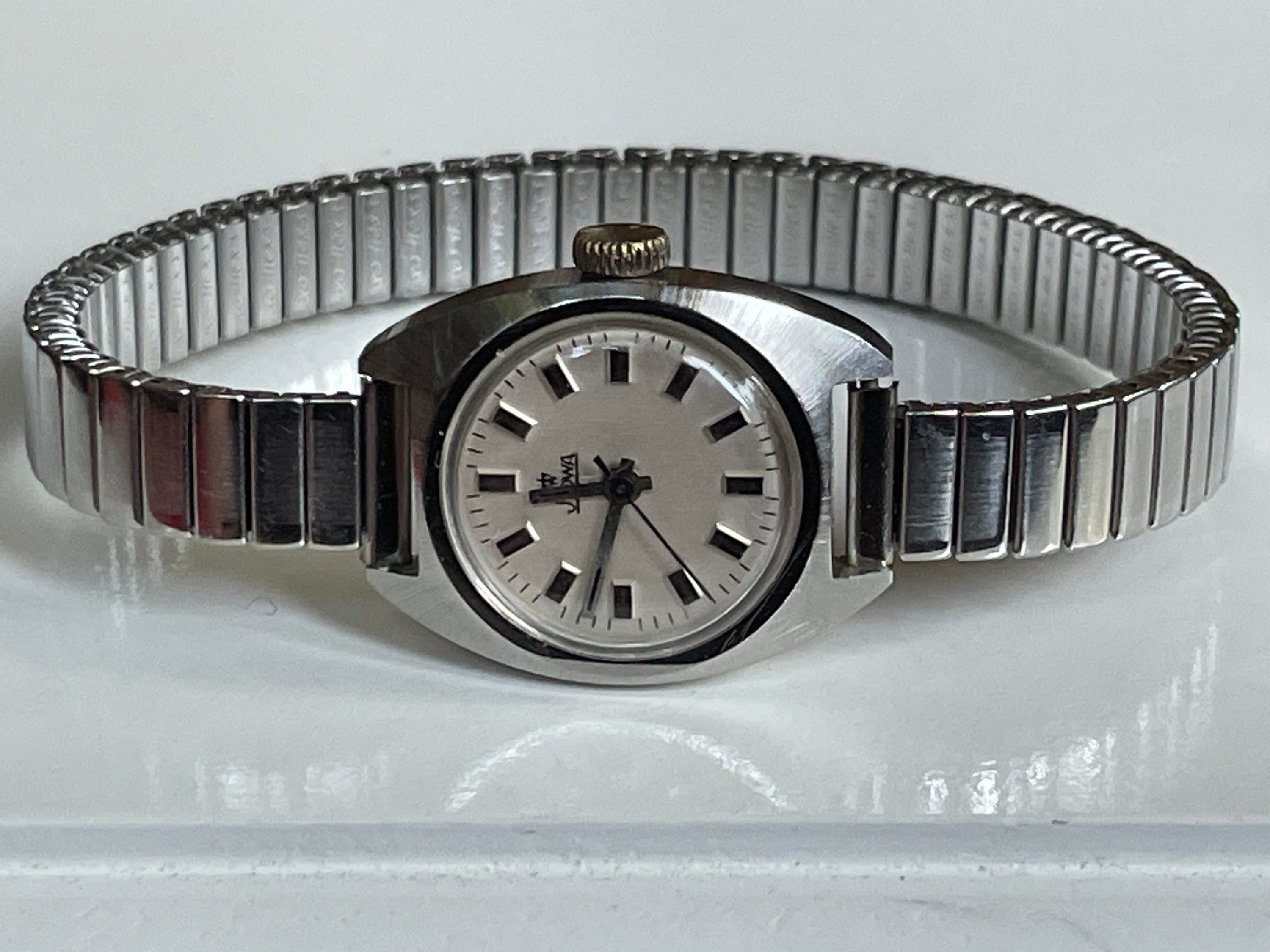 Stunning vintage 925 sterling silver Stowa ladies\' wristwatch Elegant 1960 Vintage German Ladies Wristwatch Stowa Silver  main image 2