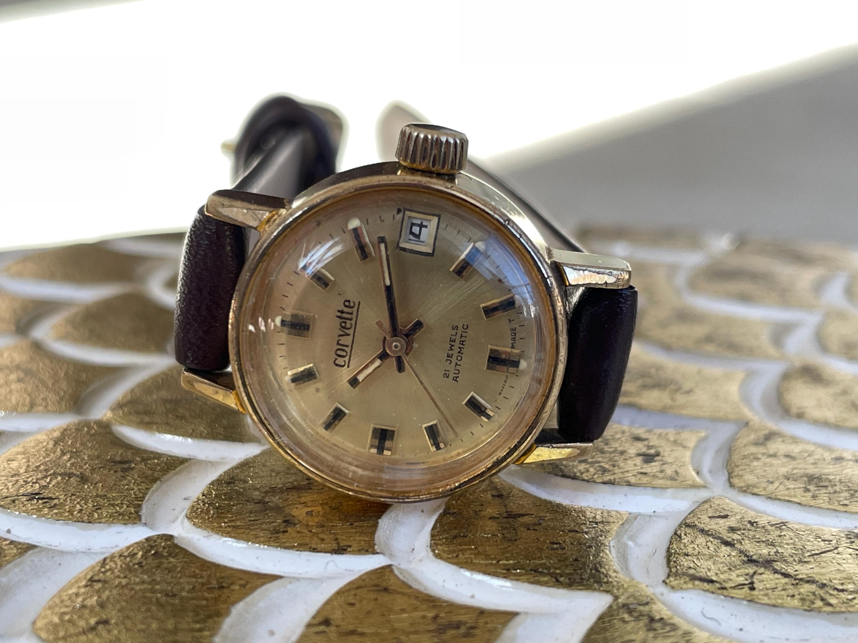 Corvette watch vintage hotsell