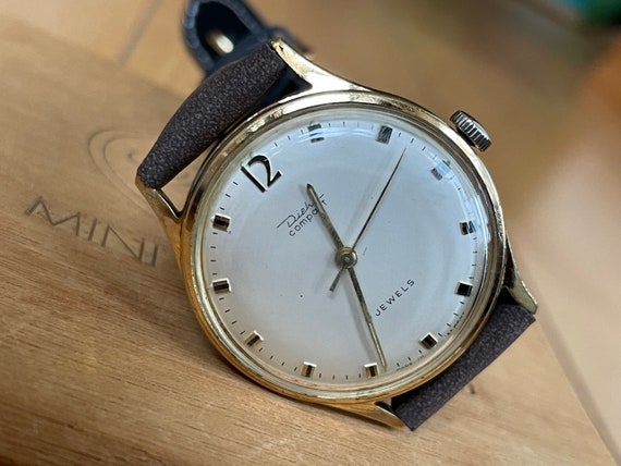 1950 German Vintage Mechanical Men's Wristwatch D… - image 2