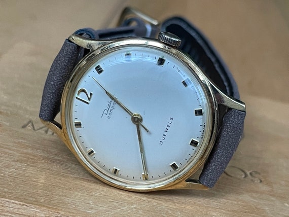 1950 German Vintage Mechanical Men's Wristwatch D… - image 4