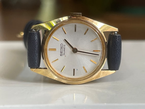 Kuken 1980 Vintage Quarz Japanische Damen Armbanduhr Seiko goldene Farbe Fall Vintage Frauen Quarzuhr Uhr Damen Geschenk Business Uhr Etsy