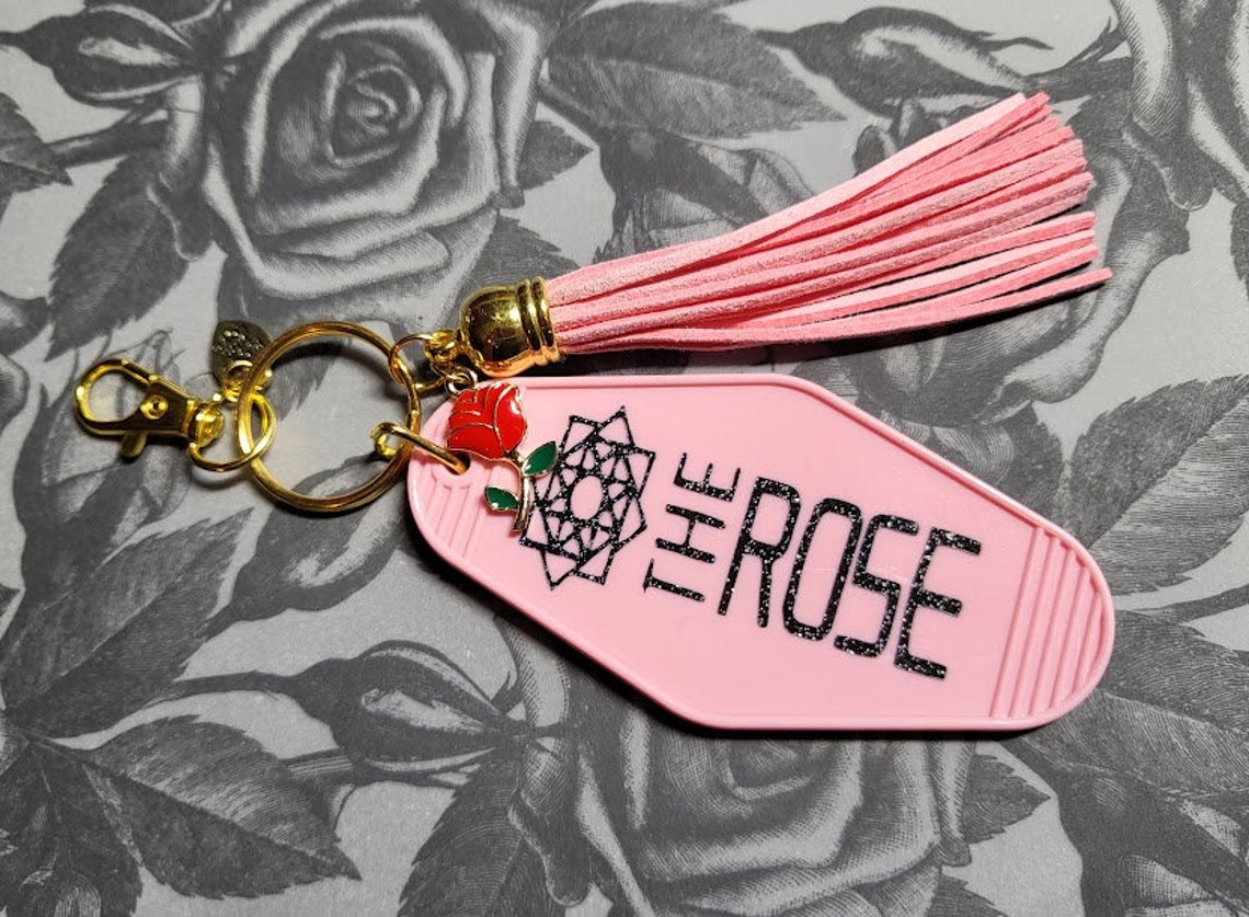 Rohee Keychain The Rose Inspired Retro Keychains - Etsy