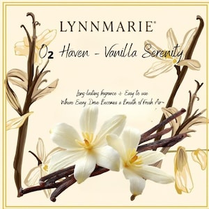 O2 Haven - Vanilla Serenity Car & Room Diffuser