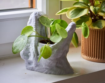 Indoor plant pot DINOPOT - MARBLE