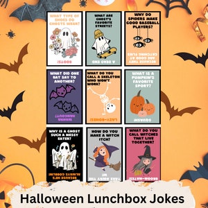 blagues boîte à lunch d'Halloween | Télécharger | Imprimer CHEZ VOUS
