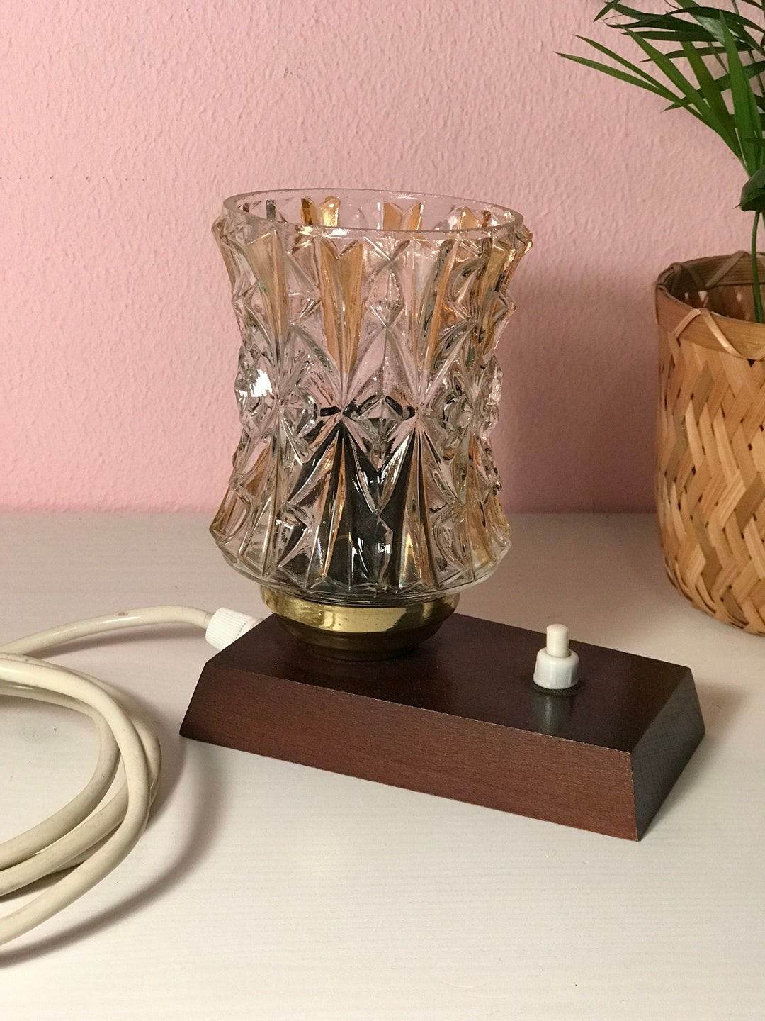 Vintage Bedside Table Lamp / Table Lamps / Bedroom Lamp / - Etsy