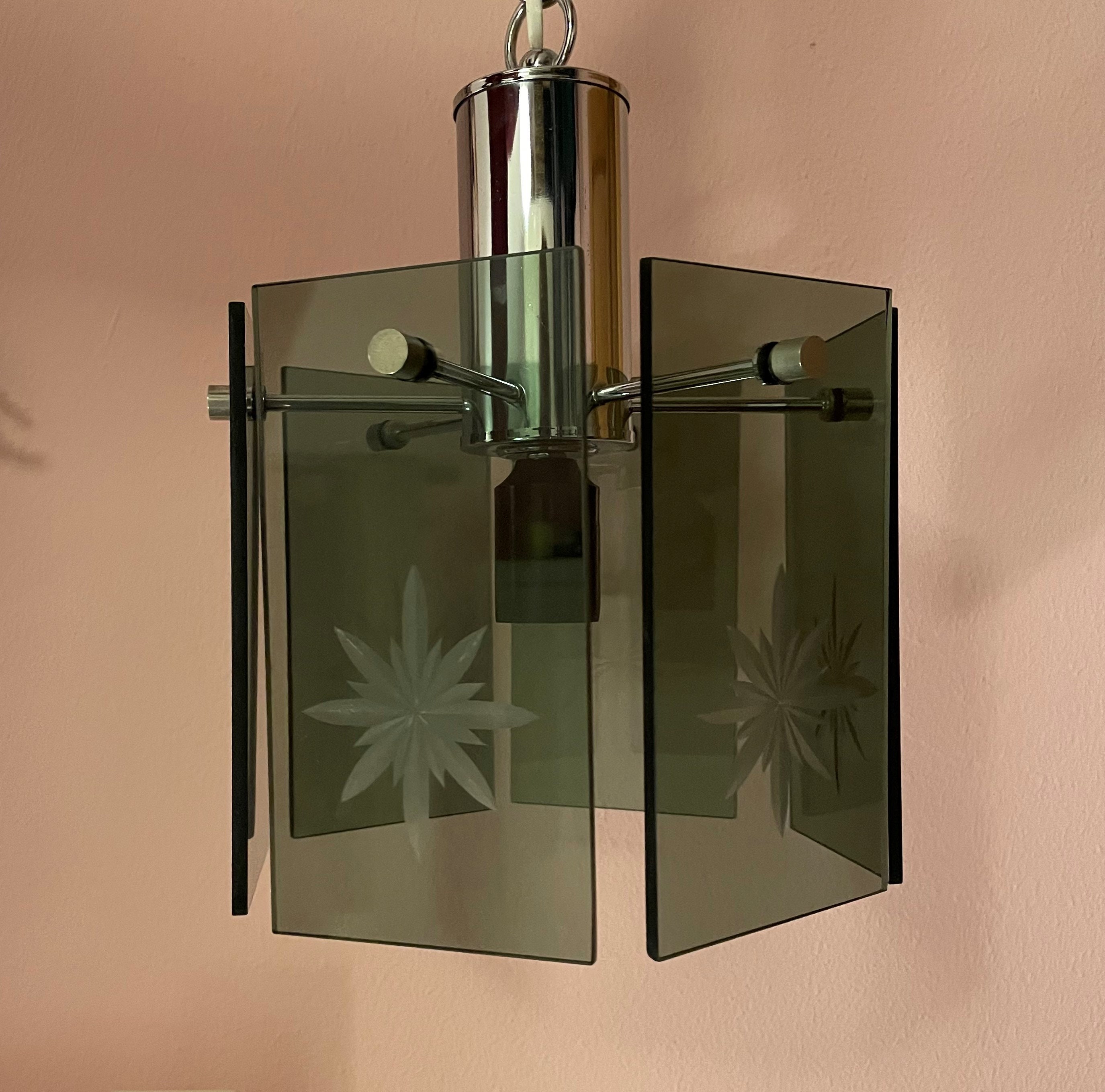 Mid-century Modern Pendant Lamp, Made in Yugoslavia, EMI Poljčane ...